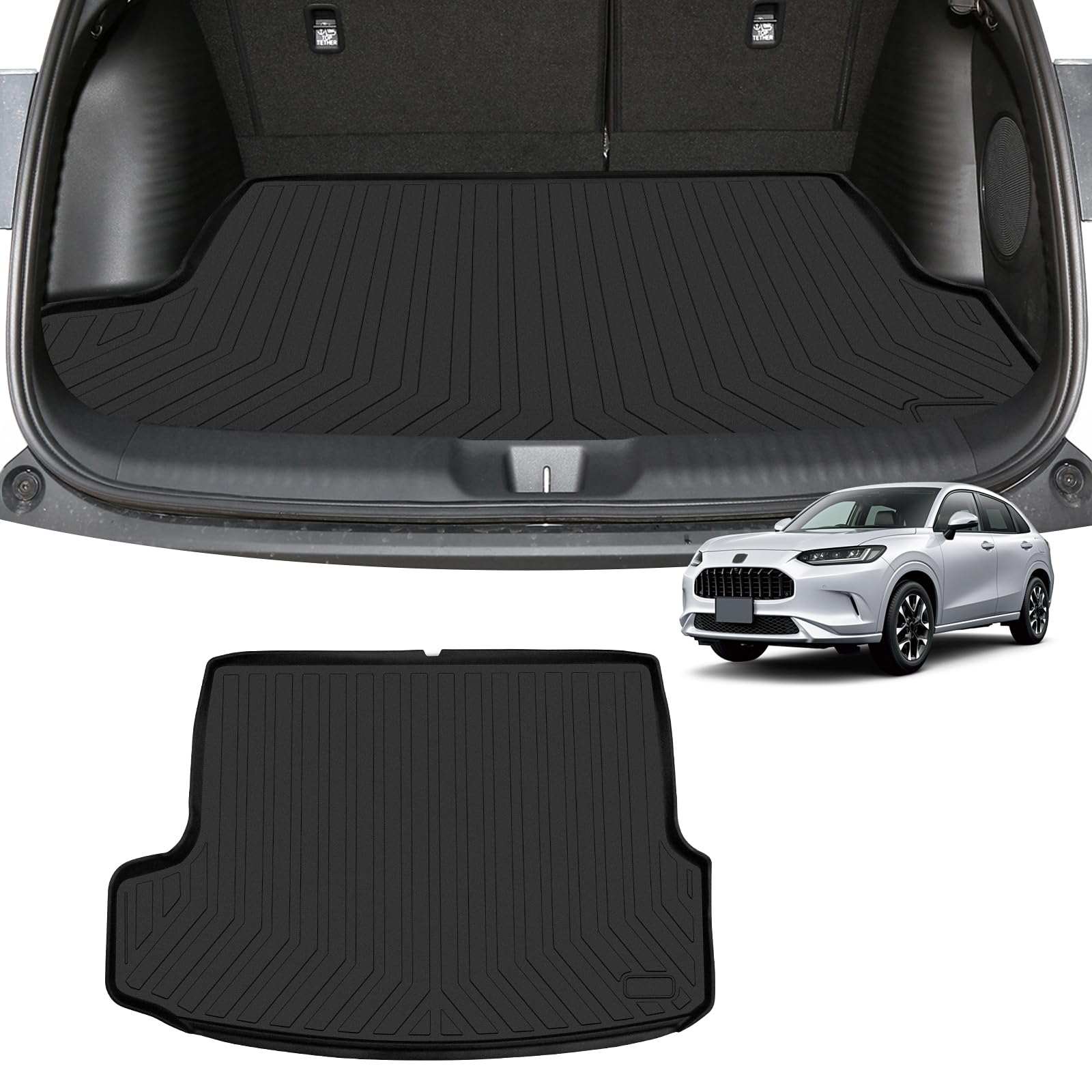 Amazon | 新型 ZR-V ラゲッジマット 車種専用設計 トランクマット 立体